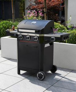 Norfolk Grills ATLAS 300 Gas 3 Burner with Side Burner & Cabinet