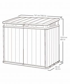 Keter Duotech Elite Storage Box in Grey