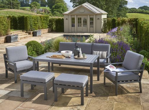 Norfolk Leisure Titchwell Garden Lounge Set with Standard Table