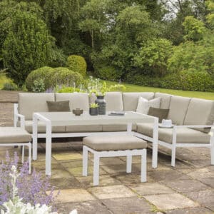norfolk-leisure-titchwell-garden-corner-seat-with-standard-table-in-white