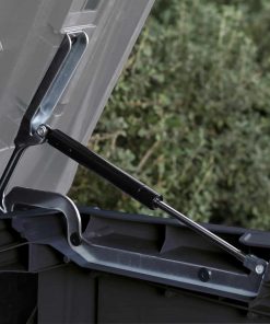 Keter Hideaway 1200L Storage Shed in Anthracite and Grey
