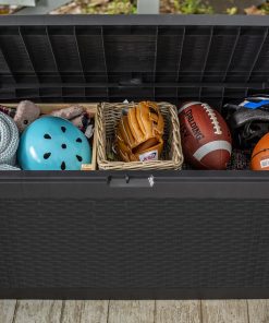 Keter 270L Samoa Storage Box in Anthracite Grey