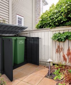 Keter Hideaway 1200L Storage Shed in Anthracite and Grey