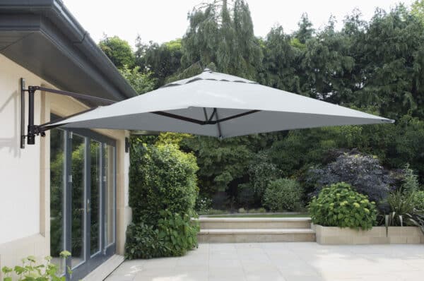 Norfolk Leisure Wall Mounted Cantilever Parasol inc Cover