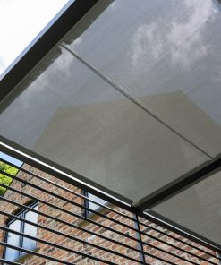 Norfolk Leisure Sliding Roof Gazebo 2.8x2.8m in Grey