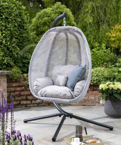 Norfolk Leisure Folding Textilene Swing Chair
