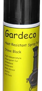 Stove Paint For Metal Chimineas (Black)