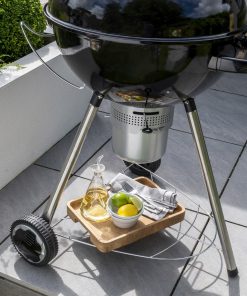 Norfolk Grills Corus Charcoal Wheeled Kettle BBQ with Lid