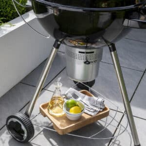 Norfolk Grills Corus Charcoal Wheeled Kettle BBQ with Lid