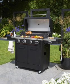 Norfolk Grills INFINITY 400 Gas 4 Burner with side burner