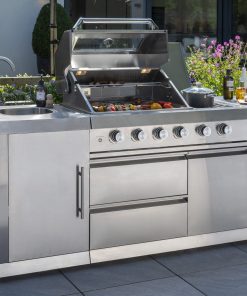 6 Burner Absolute outdoor kitchen from Norfolk Grills