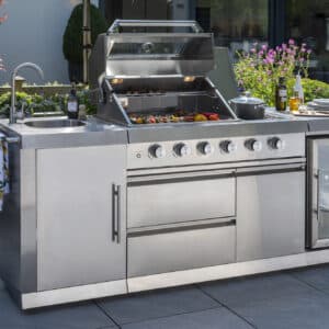 6 Burner Absolute outdoor kitchen from Norfolk Grills