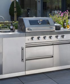 6 Burner Absolute outdoor kitchen from Norfolk Grills