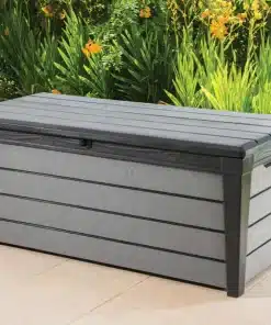 Keter Brushwood 454L Wood-Texture Box