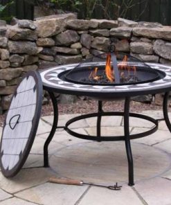 Calenta Mosaic Fire Bowl Table