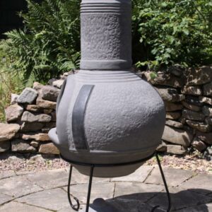 Linea Mexican Chimenea in Grey (Extra Large)