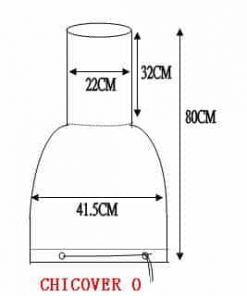 Small Chiminea Cover
