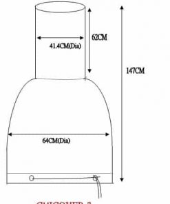 Extra Large / Jumbo Chiminea Cover
