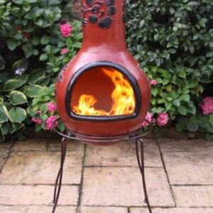 Double Edged Stand for Extra Large & Jumbo Clay Chiminea