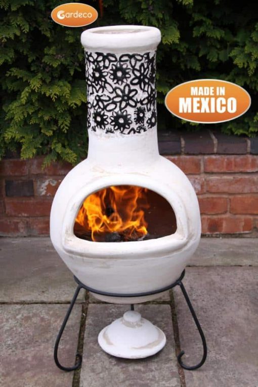 Sol Mexican Chiminea - Rustic Orange (Extra Large)