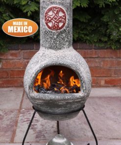 Cruz Mexican Chiminea - Green (Large)