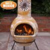 Sol Mexican Chiminea - Rustic Orange (Large)
