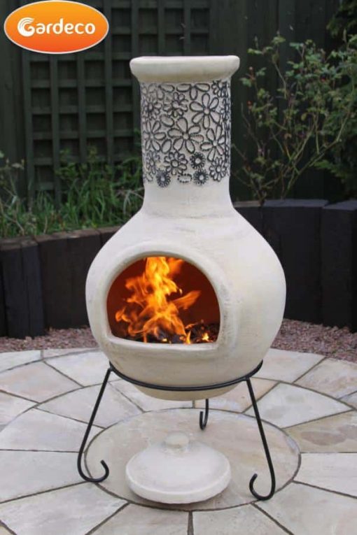 Sol Mexican Chiminea - Rustic Orange (Extra Large)