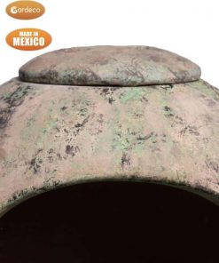 Haeddyn Ellipse shaped Mex chim Celtic theme including stand and lid