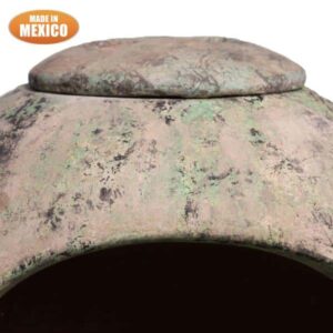 Haeddyn Ellipse shaped Mex chim Celtic theme including stand and lid