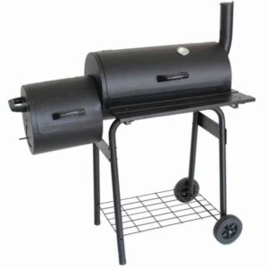 Yankee Smoker drum BBQ with side Shelves
