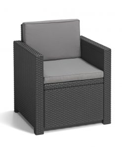Keter Armona 4 Seat Outdoor Sofa Set in Grey