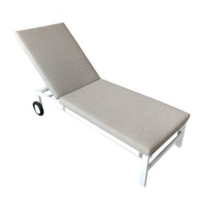 Norfolk Leisure Titchwell Lounger in White