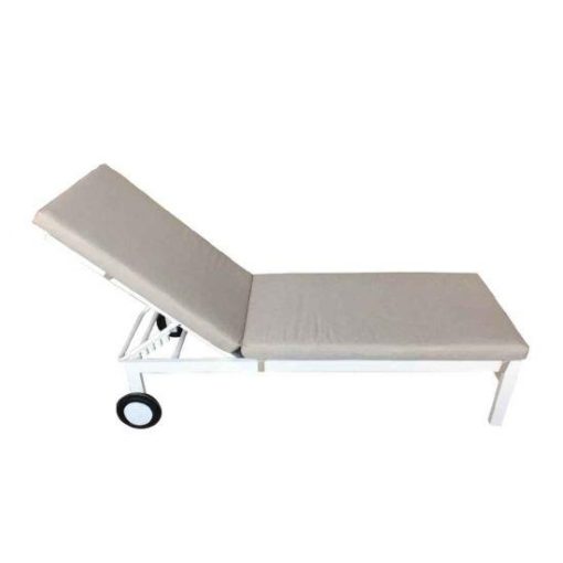Norfolk Leisure Titchwell Lounger in White