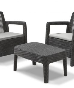 Keter Tarifa 2 Seats Balcony Set in Grey