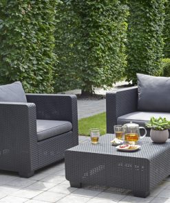Keter Salta Balcony 2 Single Seats and Coffee Table