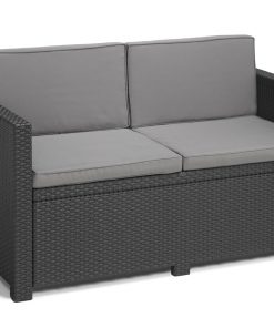 Keter Armona 4 Seat Outdoor Sofa Set in Grey