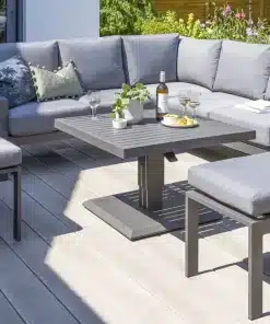 Norfolk Leisure Titchwell Mini Corner with Gas Adjustable Table