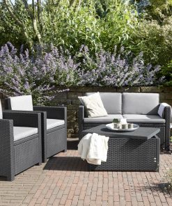 Keter Armona 4 Seat Outdoor Sofa Set in Grey