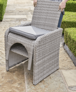 Norfolk Leisure Morston 2/4 Seat Dining Set in Grey