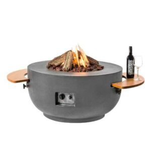 Happy Cocooning Bowl Cocoon Fire Pit in Grey