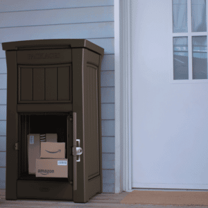 Keter Parcel Box in Anthracite