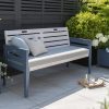 Florenity Galaxy 3 Seater Bench with Pad
