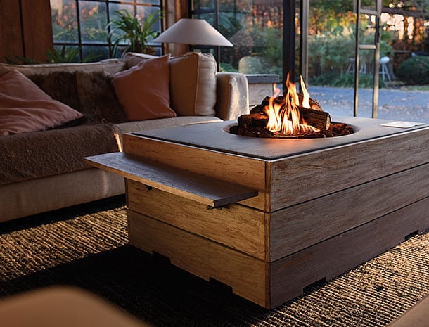 A stunning happy-cocooning fire pit