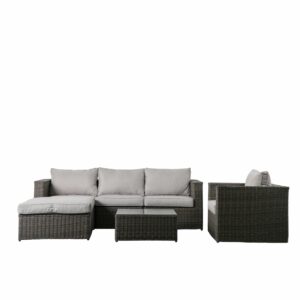 Calvi Chaise Sofa and Chair Set
