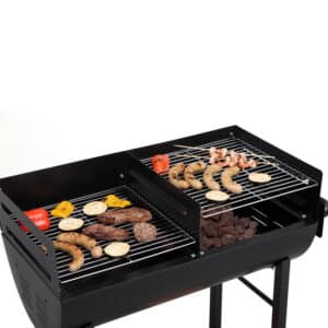 Tepro Detroit BBQ Barrel With Double Grill