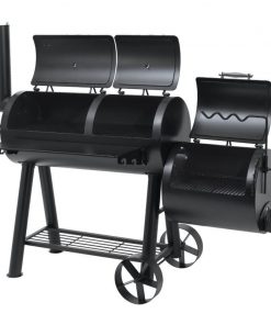Tepro Indianapolis Heavy Duty Offset BBQ Pit Smoker