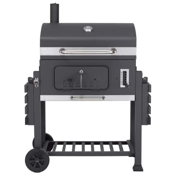 Tepro Toronto XXL Charcoal BBQ Grill Includes Two Side Tables