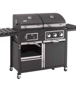 Tepro Toronto Combi Charcoal Gas BBQ