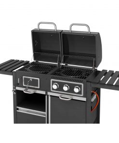 Tepro Toronto Combi Charcoal Gas BBQ