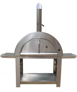 Callow Large Stainless Steel Outdoor Pizza Oven